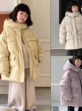 牛哆哆羽绒服白鸭绒男女童外套