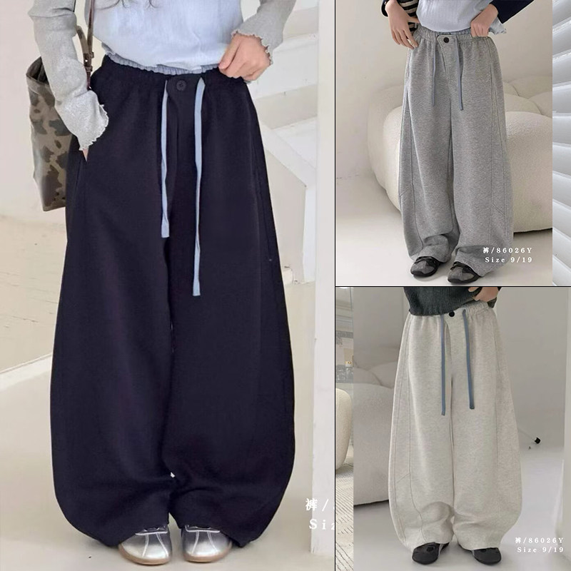 童乐鱼春季新款男女童运动卫裤图片
