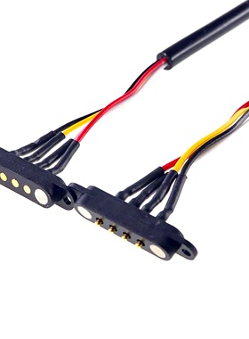 磁吸连接器2.54mm 2 3 4 5 6 7 8 9 Pin 公母