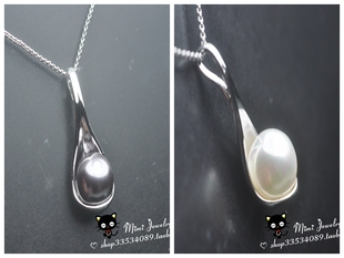 欧洲单 18K镀金防过敏淑女通勤百搭事事如意珍珠大牌质感短项链