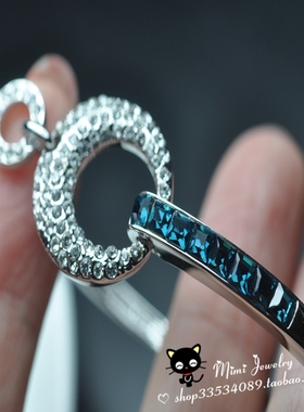 18k金复古ins水晶不对称艺术手镯