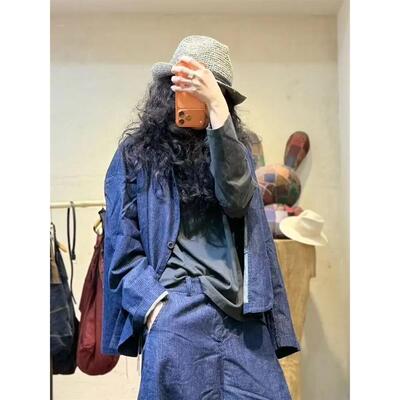 2026年春款衣牧了然高品色织亚麻暗纹西装外套26131A