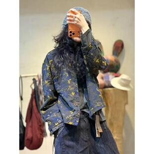 2026年春款 色织100棉双面提花双口袋小外套26316A