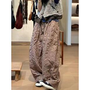 2026年春款 衣牧了260214然双面提花100棉色织休闲裤