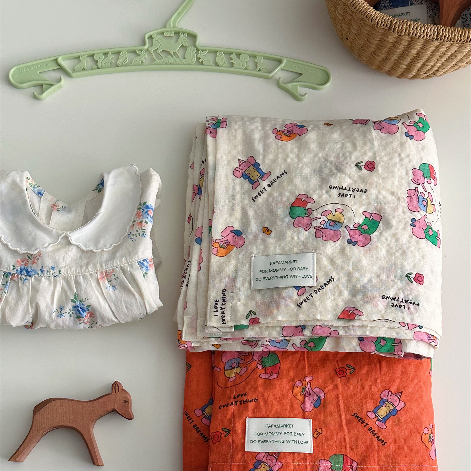 巨推荐！韩国进口实用包巾浴巾纯棉洗澡包单裹巾抱被成人儿童通用