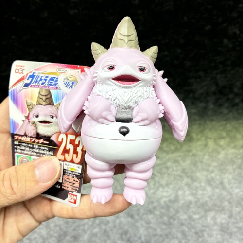 万代怪兽500系列软胶人偶怪兽253小猪怪兽普奇恰友好治愈怪兽布奇