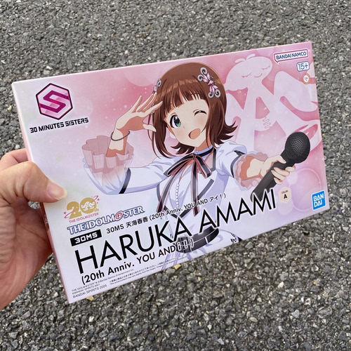 万代动手拼装人偶30MS偶像大师20th舞蹈服装发卡天海春香20周年