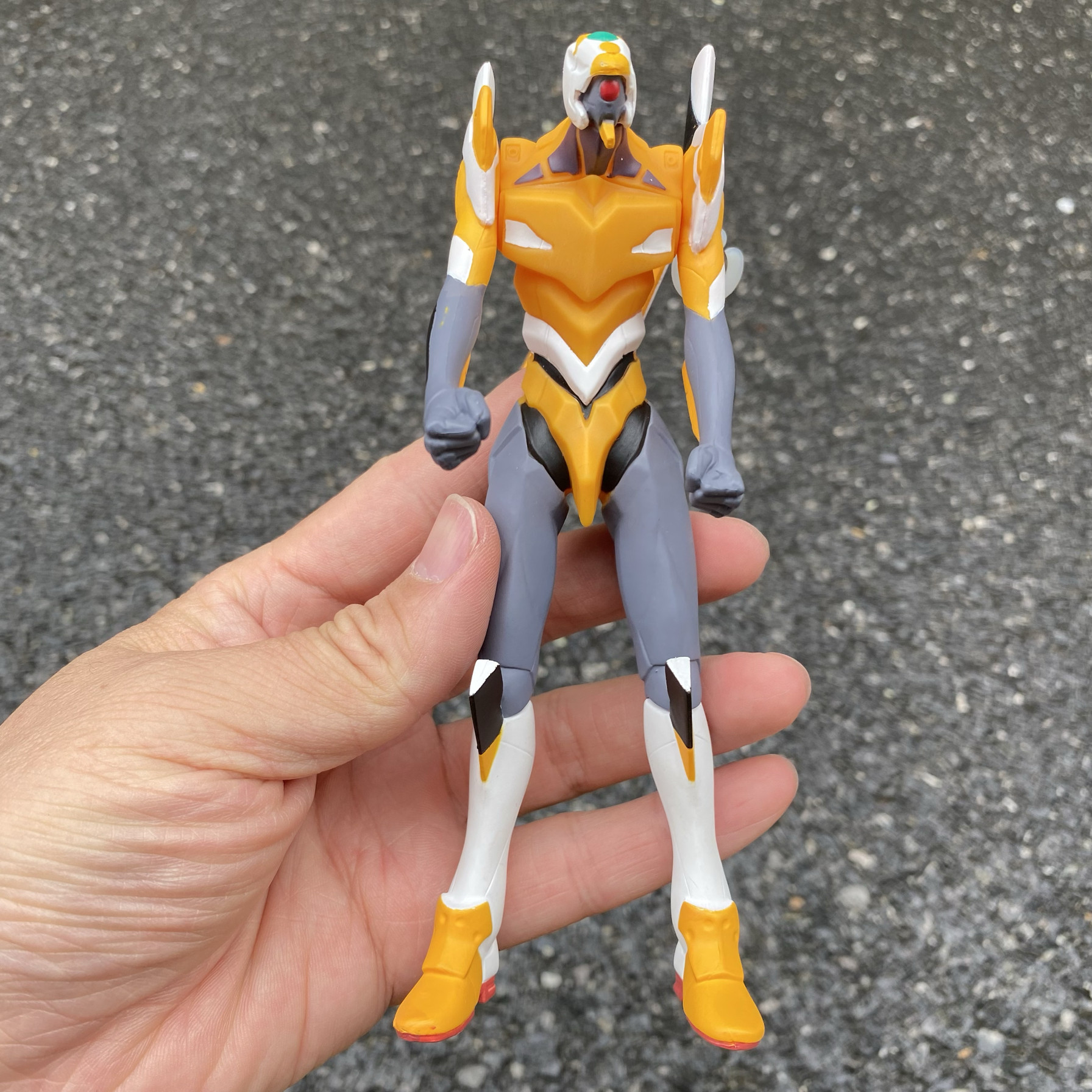 万代软胶人偶新世纪福音战士EVA零号机绫波丽碇真嗣驾驶机体18cm