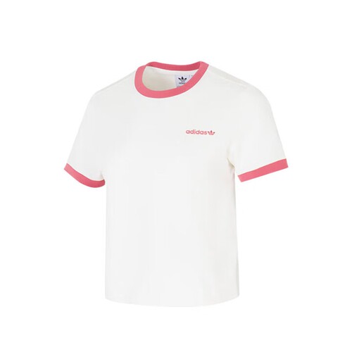 Adidas/三叶草 女装 单面汗布短袖T恤 TEE SS JM7972