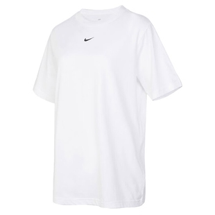 Nike/耐克 女装 休闲 短袖针织衫 运动生活SHORT FD4150-100