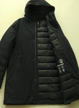 TECNICO IMBOTTITO PARKA  意式男款压胶科技夹棉棉外套 25110701