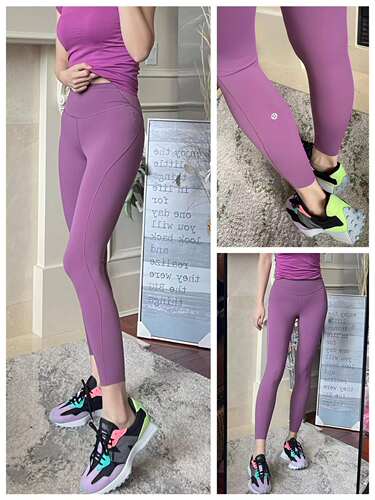 lululemon代购 Base Pace HR Tight 23/25/28瑜伽速干运动健身裤