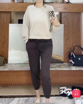 lululemon代购 Soft Jersey Classic-Fit MR 7/8 Jogger瑜伽裤
