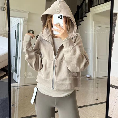 【国现】lululemon Scuba Oversized Full-Zip宽松全拉链连帽外套