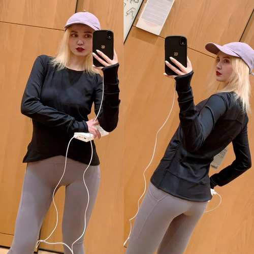Lululemon Rulu Gathered-Waist LS Running Top 收腰跑步长袖
