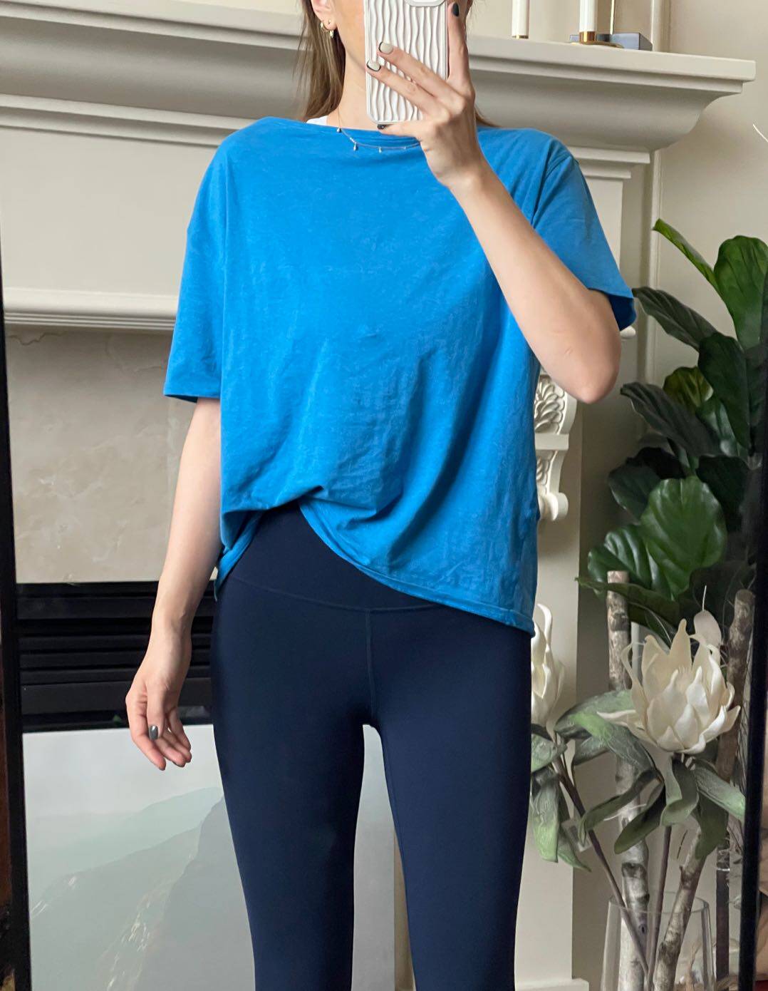 lululemon代购 Back In Action SS显瘦柔软宽松瑜伽运动休闲短袖