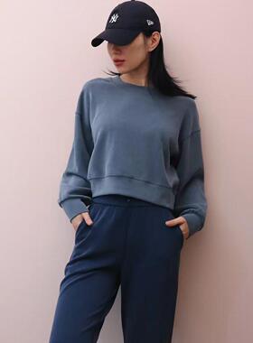 lululemon代购 Softstreme Perfectly Oversized  Crew休闲卫衣