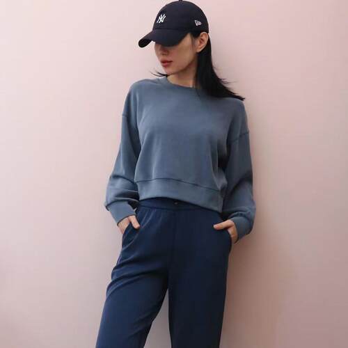 lululemon代购 Softstreme Perfectly Oversized  Crew休闲卫衣