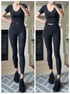 lululemon代购 Unlimit HR Tight 25裸感Nulu运动瑜伽九分裤女
