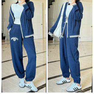 lululemon代购Scuba Mid-Rise Oversized Jogger运动休闲加绒卫裤