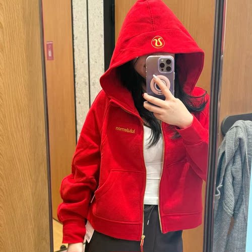 【直邮】lululemon Scuba Oversized Full-Zip宽松全拉链连帽外套