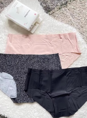 【国现】lululemon InvisiWear MR中腰无痕3条装速干亲肤吸汗内裤