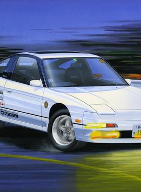 Fujimi 尼桑 TOHGE 1/24 180SX RPS13 拼装模型