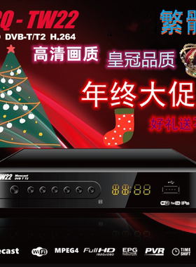 TW22高清画质繁体DVB-T DVB-T2地面数位机上盒美规F螺纹源头工厂