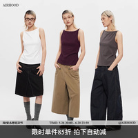 AIRHOOD 歐美風(fēng)夏季無(wú)袖性感背心女2025辣妹外穿百搭短款吊帶上衣
