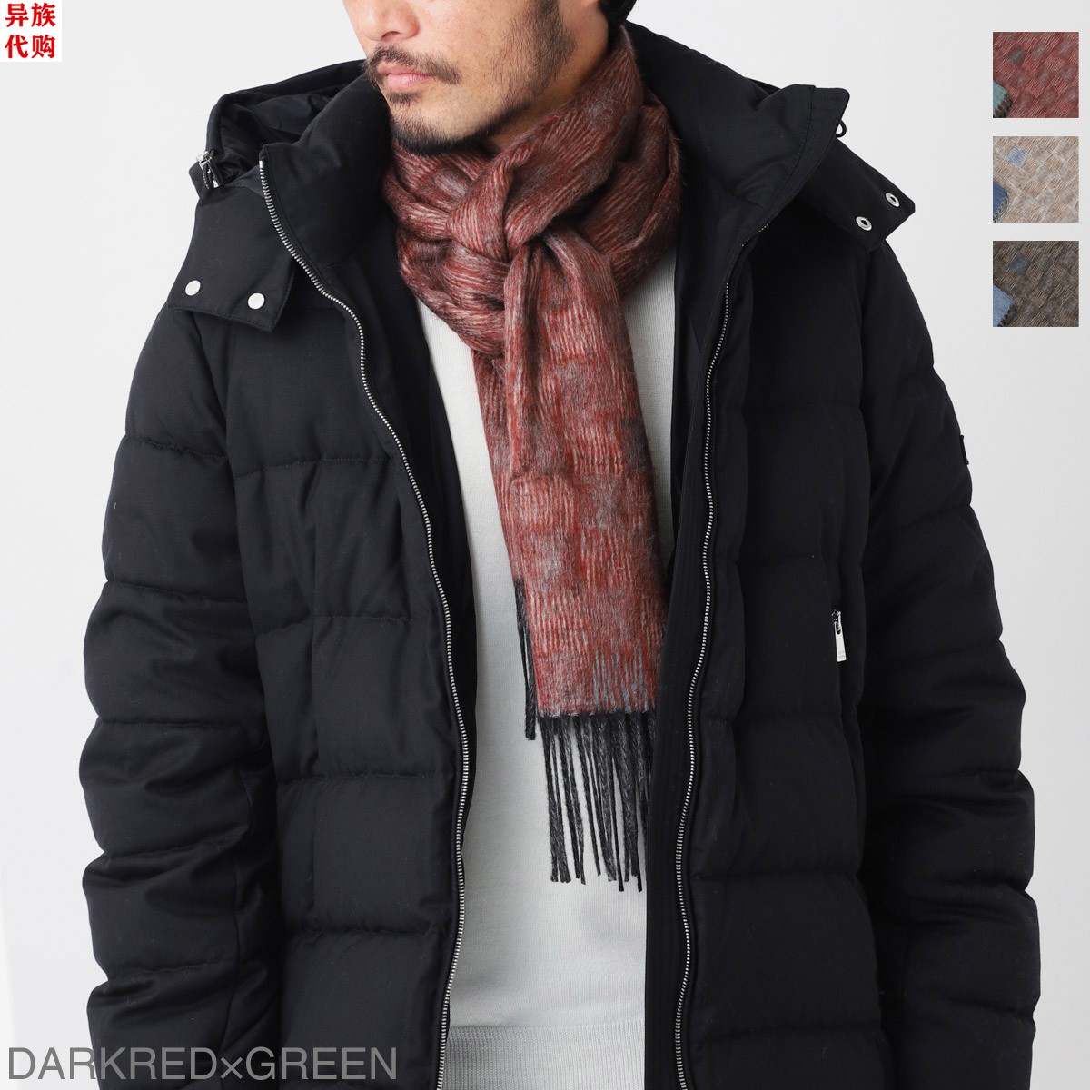 异族日本代购 意大利 PIACENZA CASHMERE 2023春格子真丝羊绒围巾