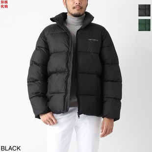 异族日本代购CARHARTT/卡哈特 2024冬男防寒拉链立领人造绒羽绒服