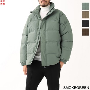 异族日本代购 CARHARTT/卡哈特 2024冬男保暖防寒立领羽绒服夹克