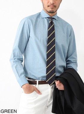 异族日本代购 意大利 DASE 2025春男商务休闲高品质真丝条纹领带