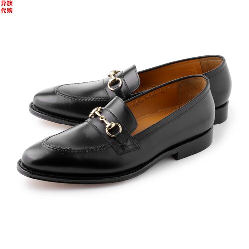 异族日本代购 日本 Jalan Sriwijaya 2023冬男牛皮商务皮鞋乐福鞋
