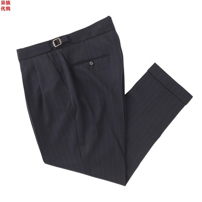 异族日本代购 意大利 BERWICH 2025秋男士优质全羊毛商务休闲西裤