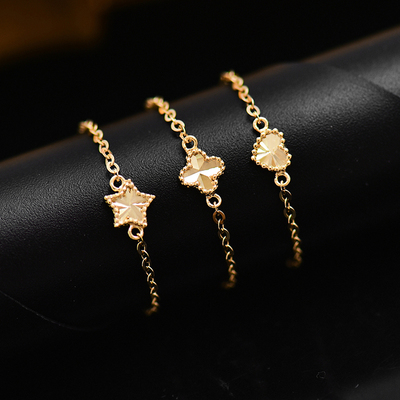 INNORE高级感菱面爱心五角星戒指