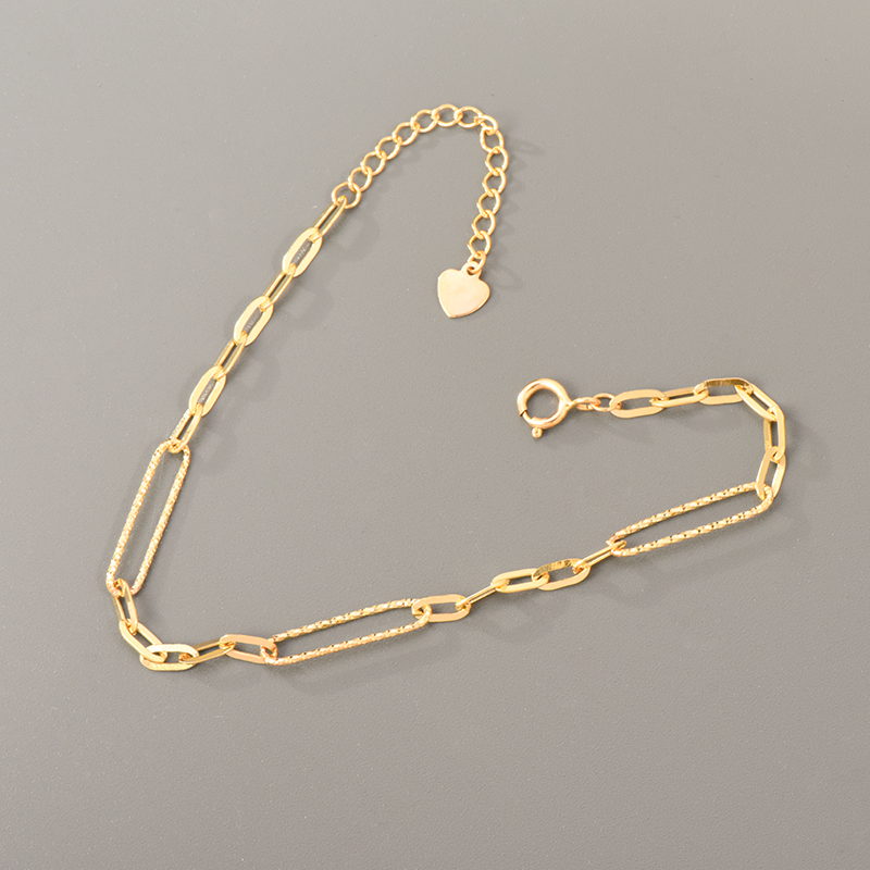 韩国正品10k黄金手链黄金手链