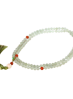 玉友新款和田玉手链手持多圈挂链