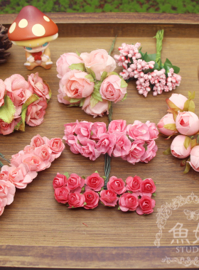 DIY仿真lolita风手工花