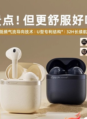 Edifier/漫步者 EVO AIR蓝牙耳机无线降噪半入耳运动