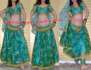 民族服装 演出服装 各色订做 印度服装 鸿舞衣印度25舞蹈服装