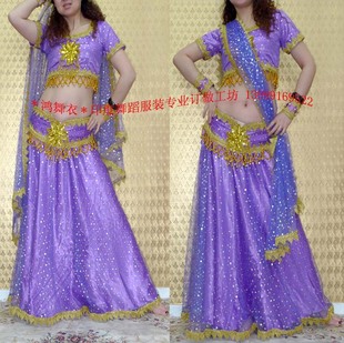 民族服装 演出服装 各色订做 印度服装 鸿舞衣印度27舞蹈服装