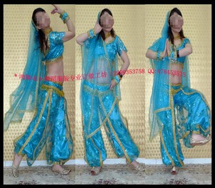 民族服装 演出服装 印度舞 印度服装 鸿舞衣印度17舞蹈服装