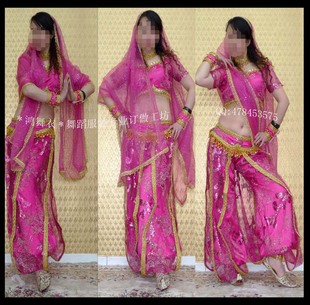 民族服装 演出服装 印度舞 印度服装 鸿舞衣印度18舞蹈服装