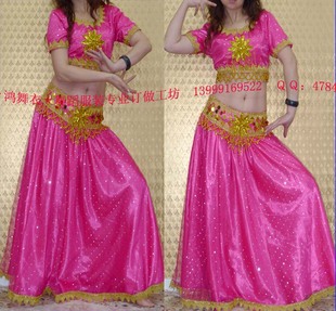 民族服装 演出服装 各色订做 印度服装 鸿舞衣印度26舞蹈服装