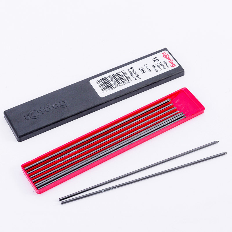 독일 오리지널 ROTRING 레드 링 2.0MM 샤프 펜슬 리드 레드 링 2.0MM 리드