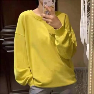 现货 lululemon Perfectly Oversized Crew 瑜伽休闲超大套头长袖