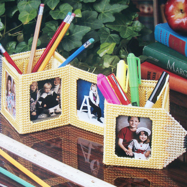 立体3D十字毛线绣办公铅笔相框笔筒收纳盒F3学生手工课制作材料,居家布艺,十字绣套件,淘宝优惠券,粉丝福利购,淘宝优惠卷