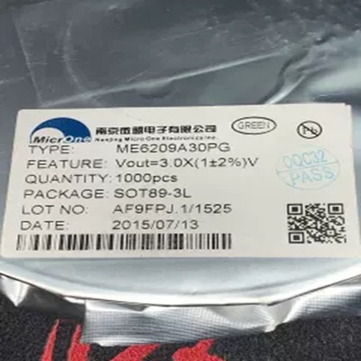 全新原装 ME6209A30PG 贴片SOT-89 6209A 3V LDO线性稳压器IC芯片