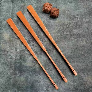 老玉竹三合  古方直方马牙小直茄 95寸16方文玩折扇 默认白面不粘